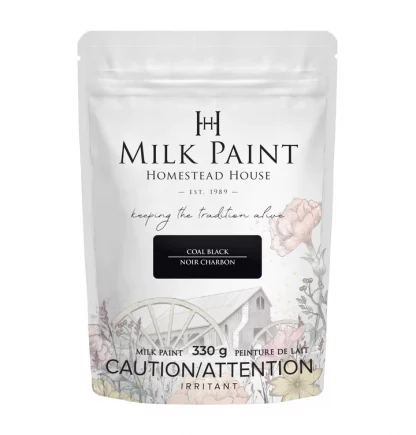 HH Milk Paint -Coal Black- 330 g – Bild 2
