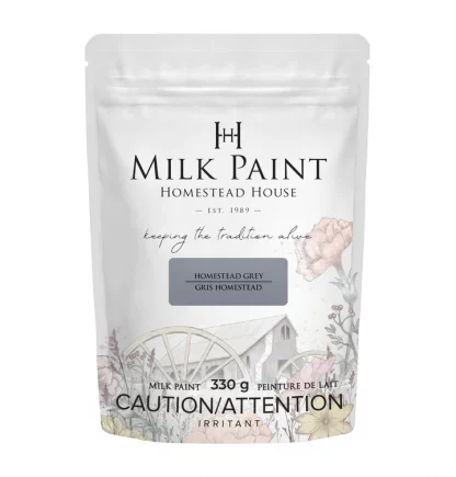HH Milk Paint -Homestead Grey- 330 g – Bild 2