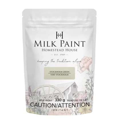 HH Milk Paint -Stockholm Green- 330 g – Bild 2