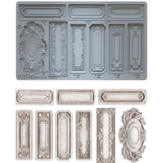 Decor Mould "Conservatory Labels" - IOD- Iron Orchid Designs