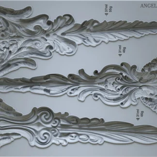 NEU Decor Mould "Angelic Tapers" - IOD- Iron Orchid Designs