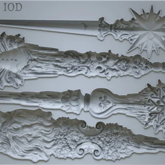 NEU Decor Mould "Christmas Tapers" - IOD- Iron Orchid Designs