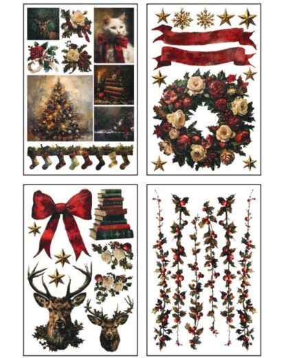 NEU Decor Transfer "Crimson Velvet" - IOD- Iron Orchid Designs – Bild 2