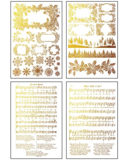 NEU Gilded Transfer "Tinsel" - IOD- Iron Orchid Designs – Bild 2