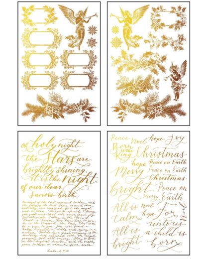 NEU Gilded Transfer "Tinsel" - IOD- Iron Orchid Designs – Bild 3