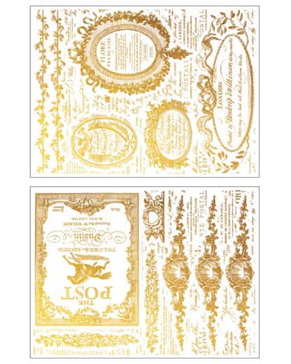 NEU Gilded Transfer "Étiquettes" - IOD- Iron Orchid Designs – Bild 3