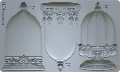 NEU Decor Mould "Les Cloches" - IOD- Iron Orchid Designs