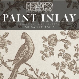 Paint Inlay "Grisaille Toile" - IOD- Iron Orchid Designs